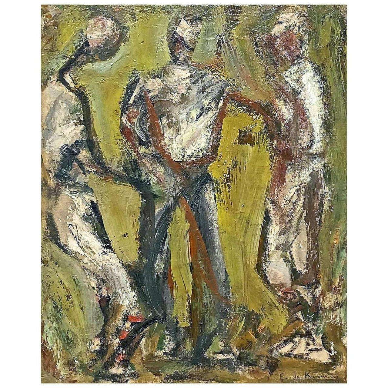    Elaine de Kooning. Home. 1953. Private collection
