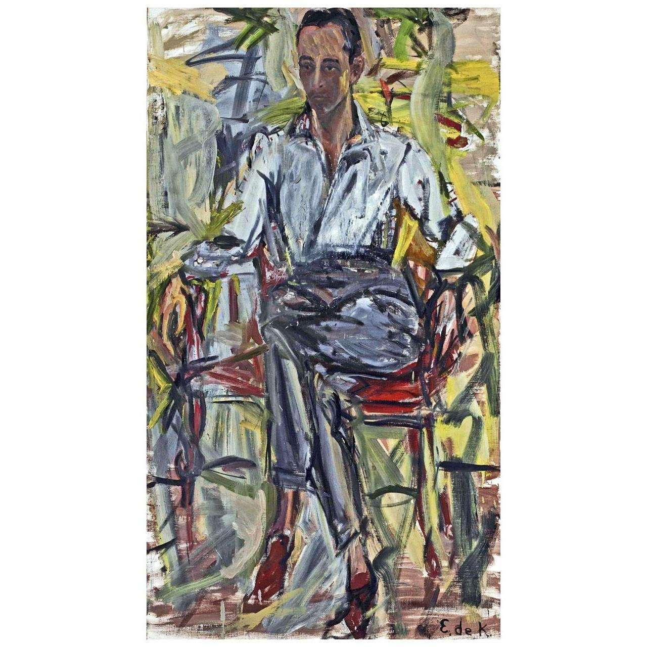    Elaine de Kooning. Leo Costelli. 1953. National Portrait Gallery Washington