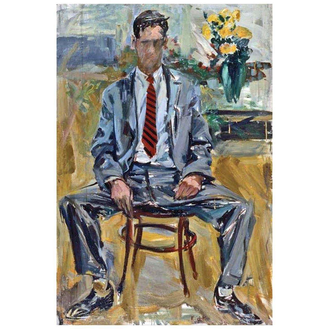    Elaine de Kooning. Fairfield Porter. 1954. National Portrait Gallery Washington