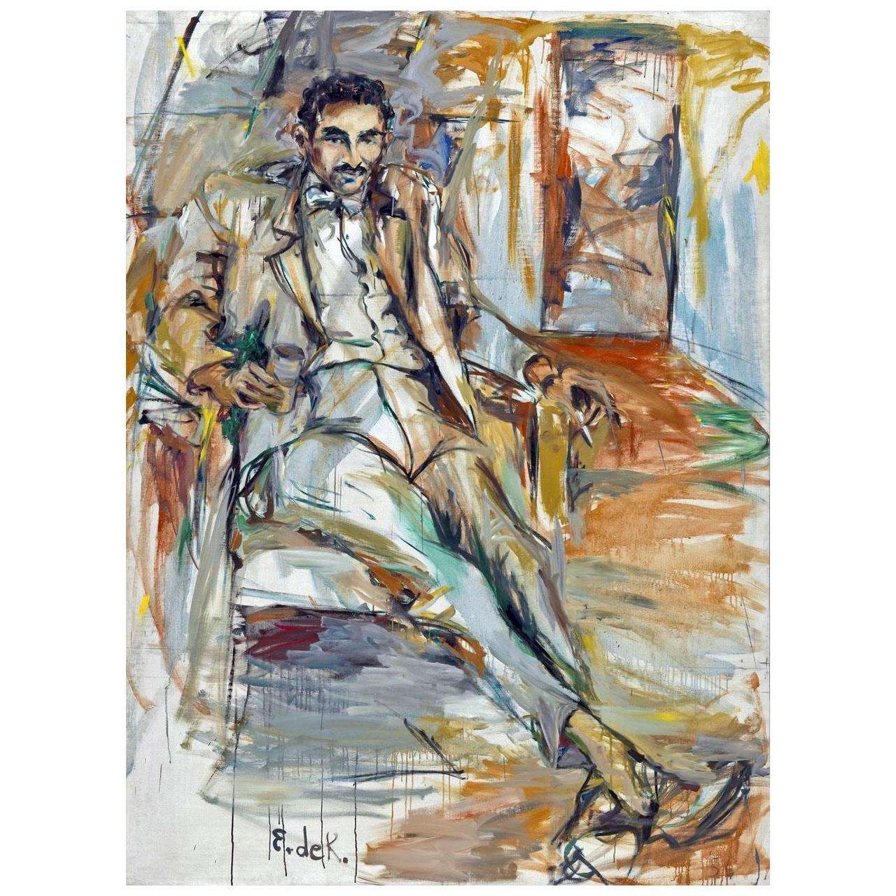    Elaine de Kooning. Harold Rosenberg. 1956. National Portrait Gallery Washington