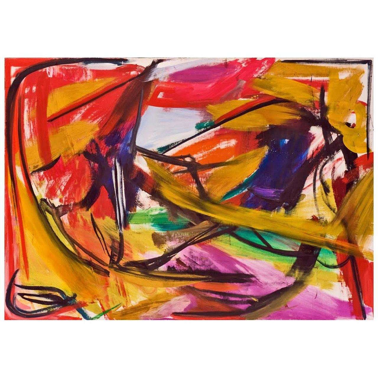    Elaine de Kooning. Farol. 1958. The Mint Museum Charlotte