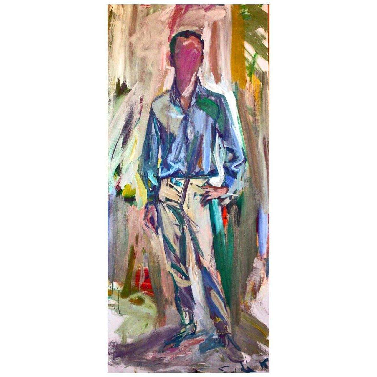    Elaine de Kooning. Writer Frank OHara. 1962. National Portrait Gallery Washington