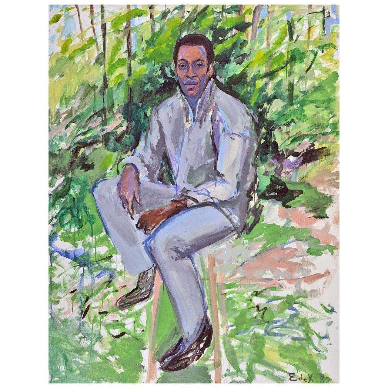    Elaine de Kooning. Pele. 1982. Private collection