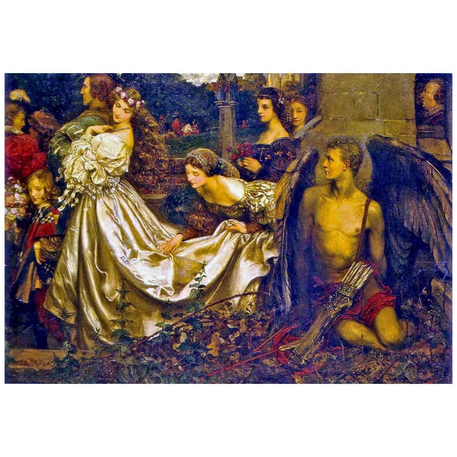  -Eleanor Fortescue-Brickdale. The Uninvited Guest. 1906