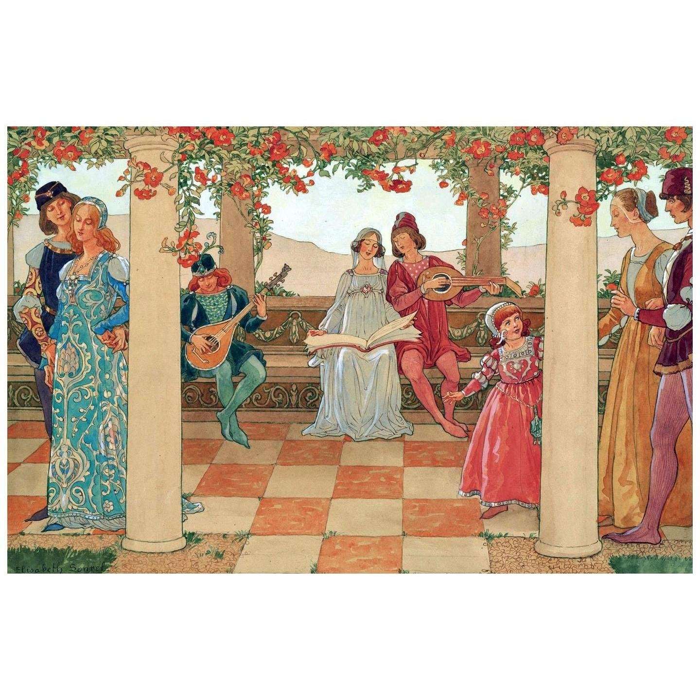  Elisabeth Sonrel. Les Joies de l'?t?. 1900
