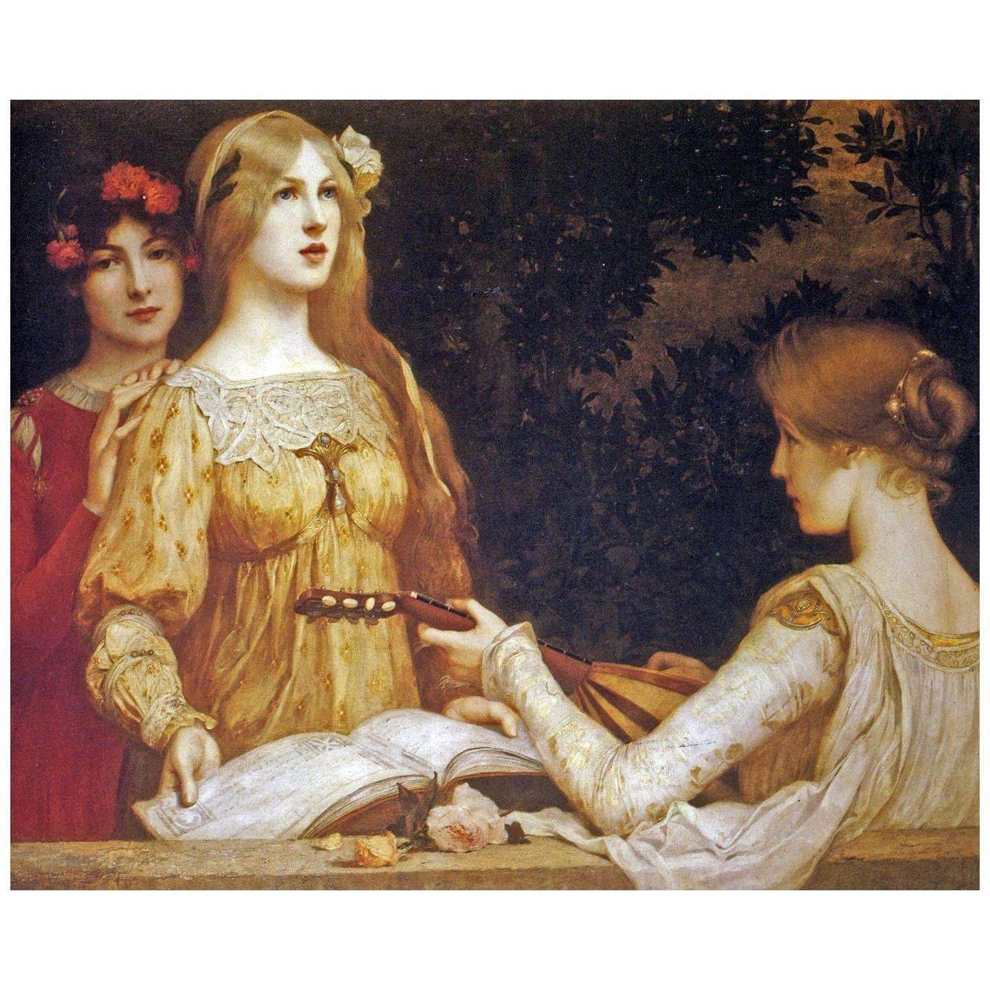 Elisabeth Sonrel. La musique. 1915