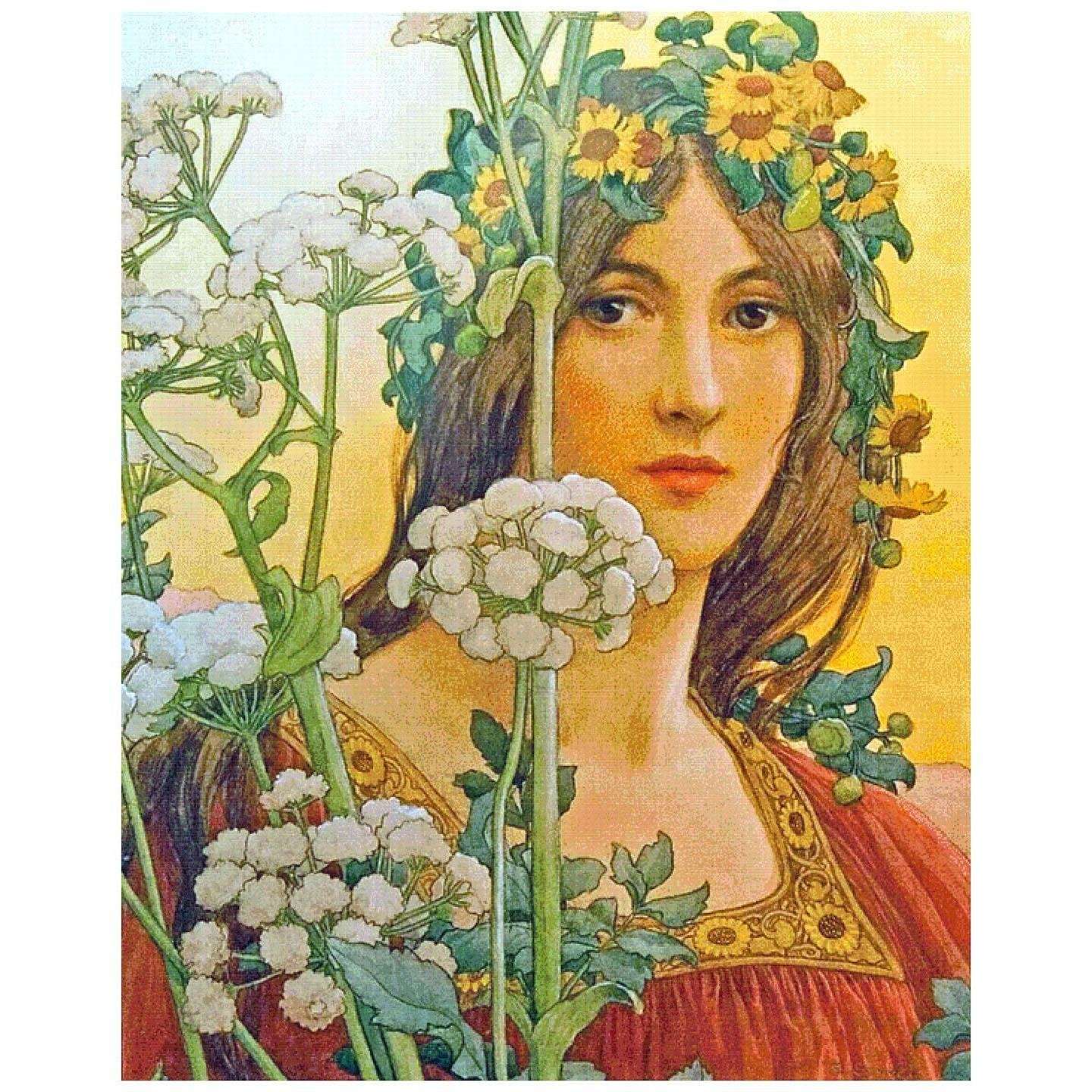  Elisabeth Sonrel. Notre Dame avec persil de vache. 1923