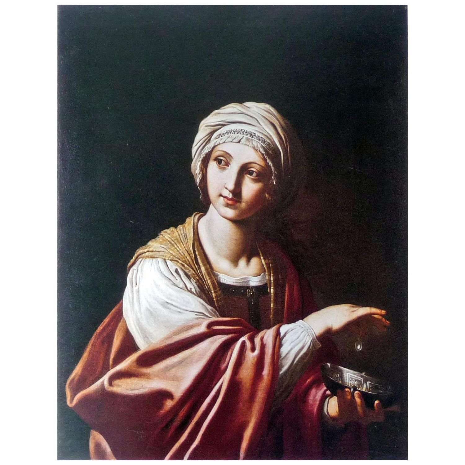  Elisabetta Sirani. Cleopatra. 1660-1665. Flint Institute of Art