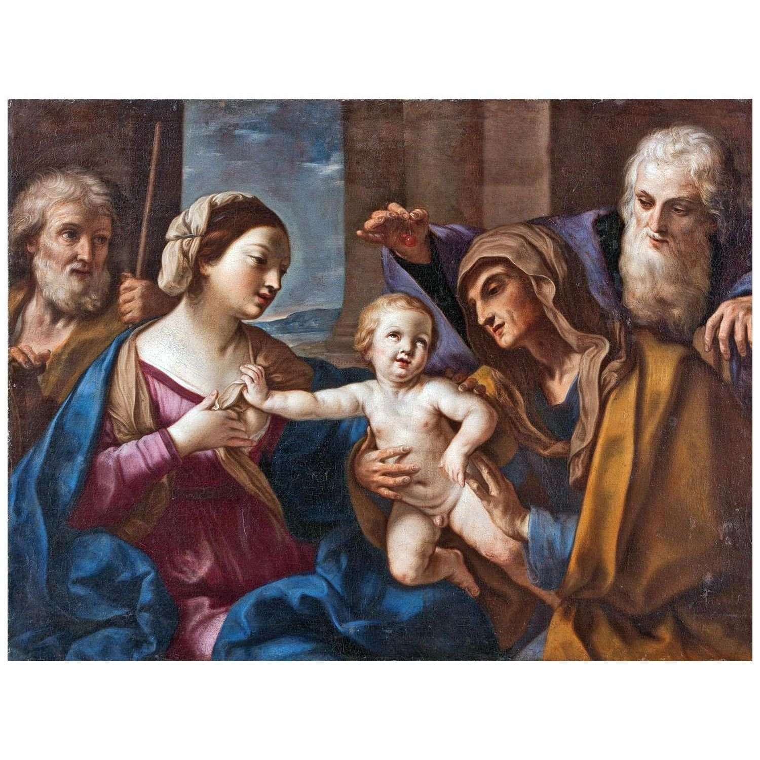  Elisabetta Sirani. Sacra Famiglia. 1662. Private collection