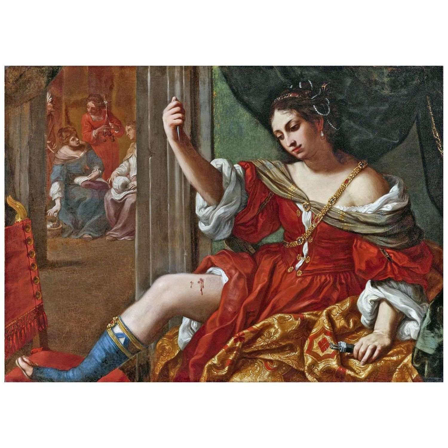 Elisabetta Sirani. Porzia Catonis. 1664. Fondazione Carisbo, Bologna