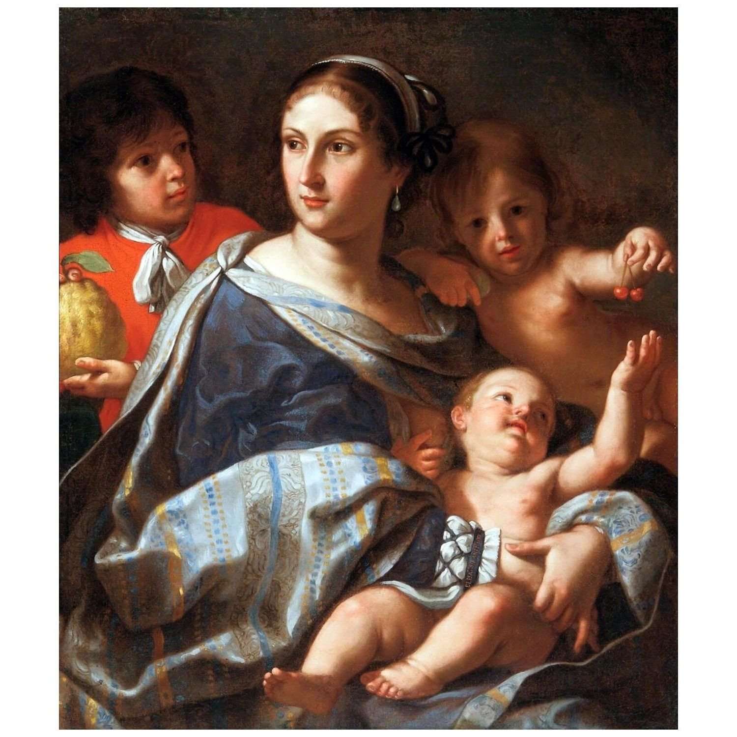  Elisabetta Sirani. Anna Maria Ranuzzi come Carit?. 1665. Cassa di Risparmio Bologna