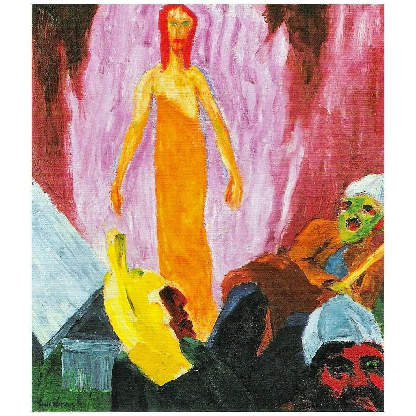  Emil Nolde. Auferstehung. 1912. Nolde Museum Neuekirchen