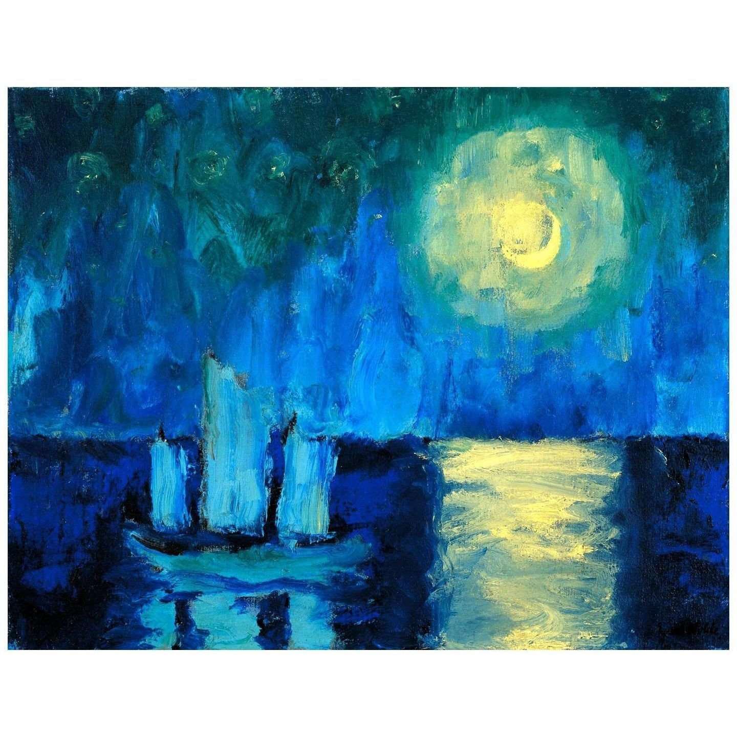  Emil Nolde. Mondnacht. 1914. Albertina Wien