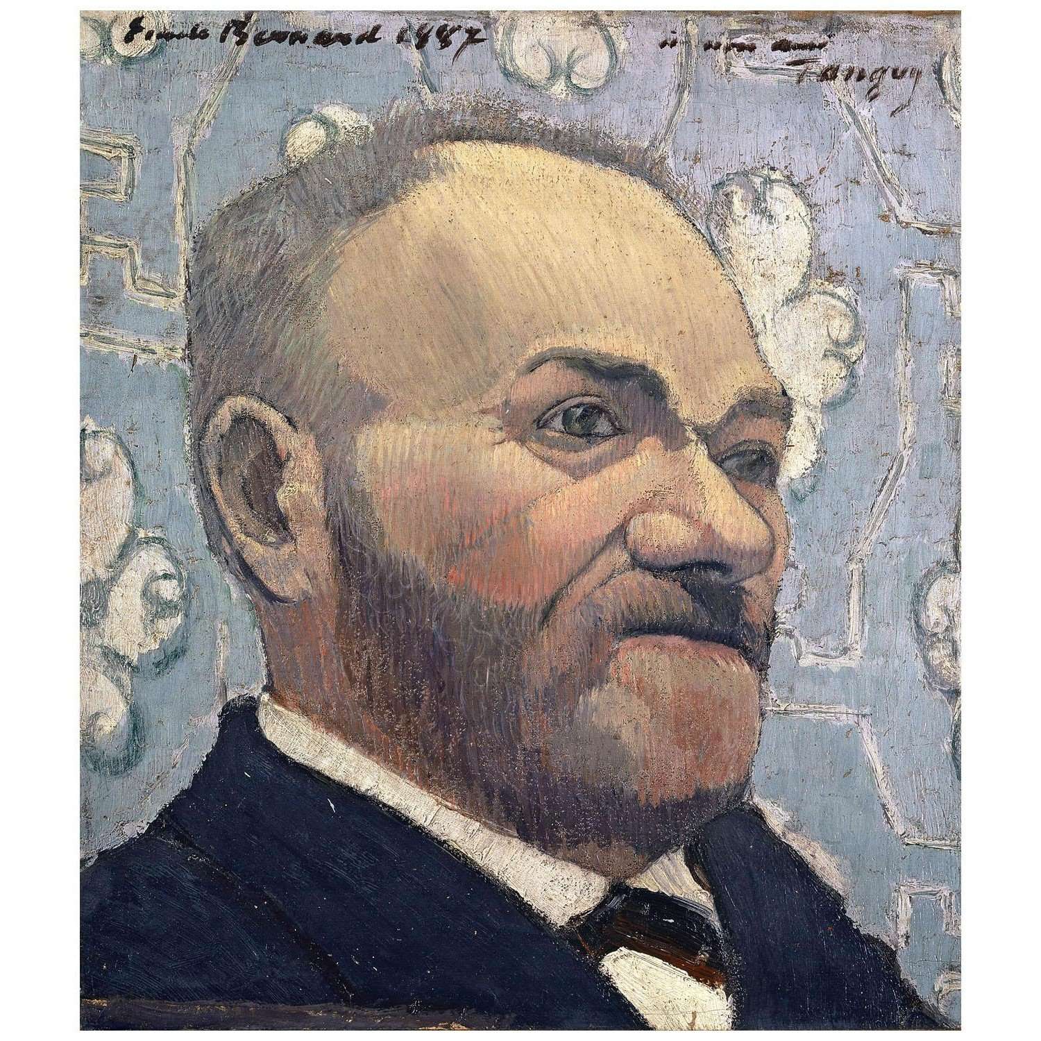  Emile Bernard. Portrait du P?re Tanguy. 1887. Kunstmuseum Basel