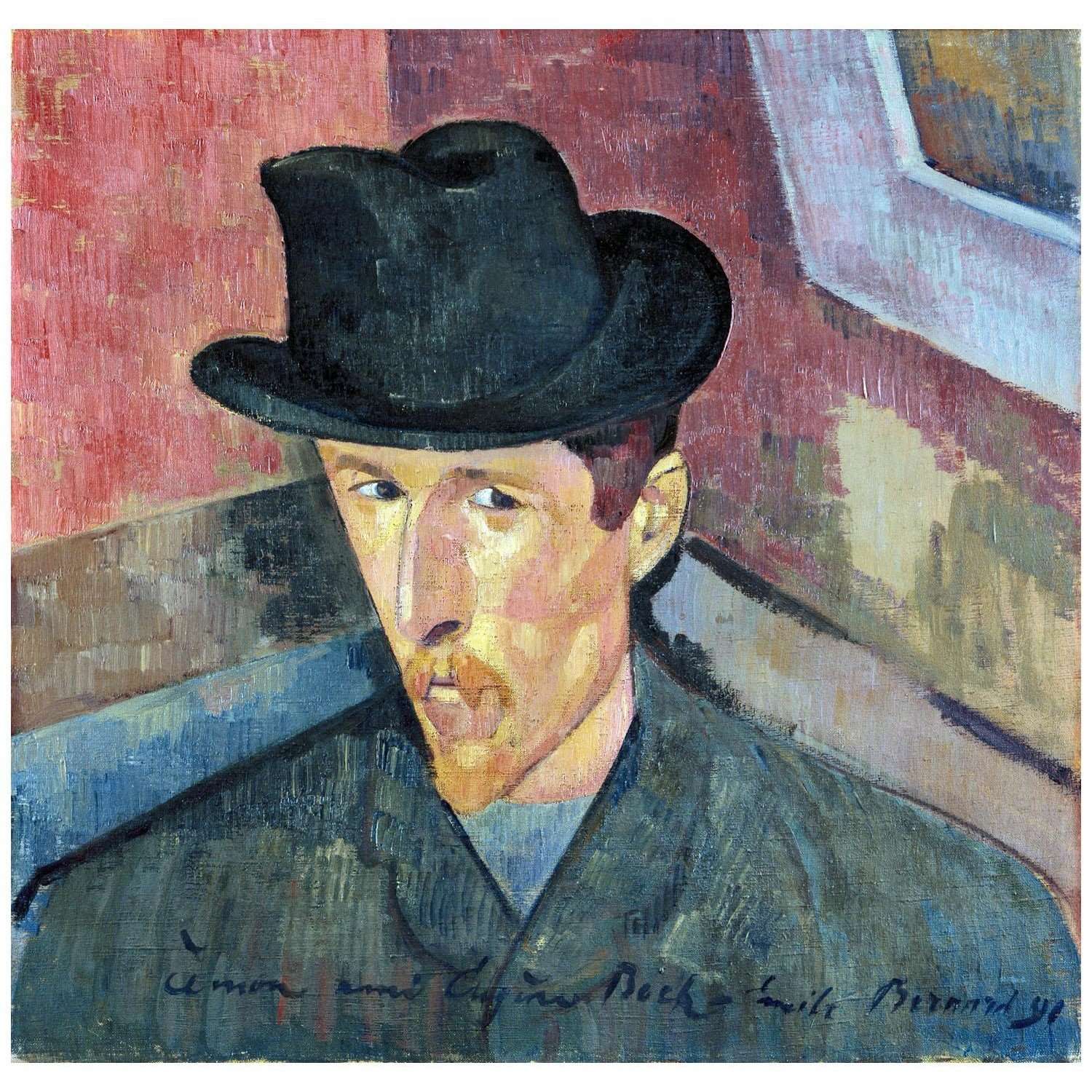  Emile Bernard. Eugen Boch. 1890. Collection priv?e