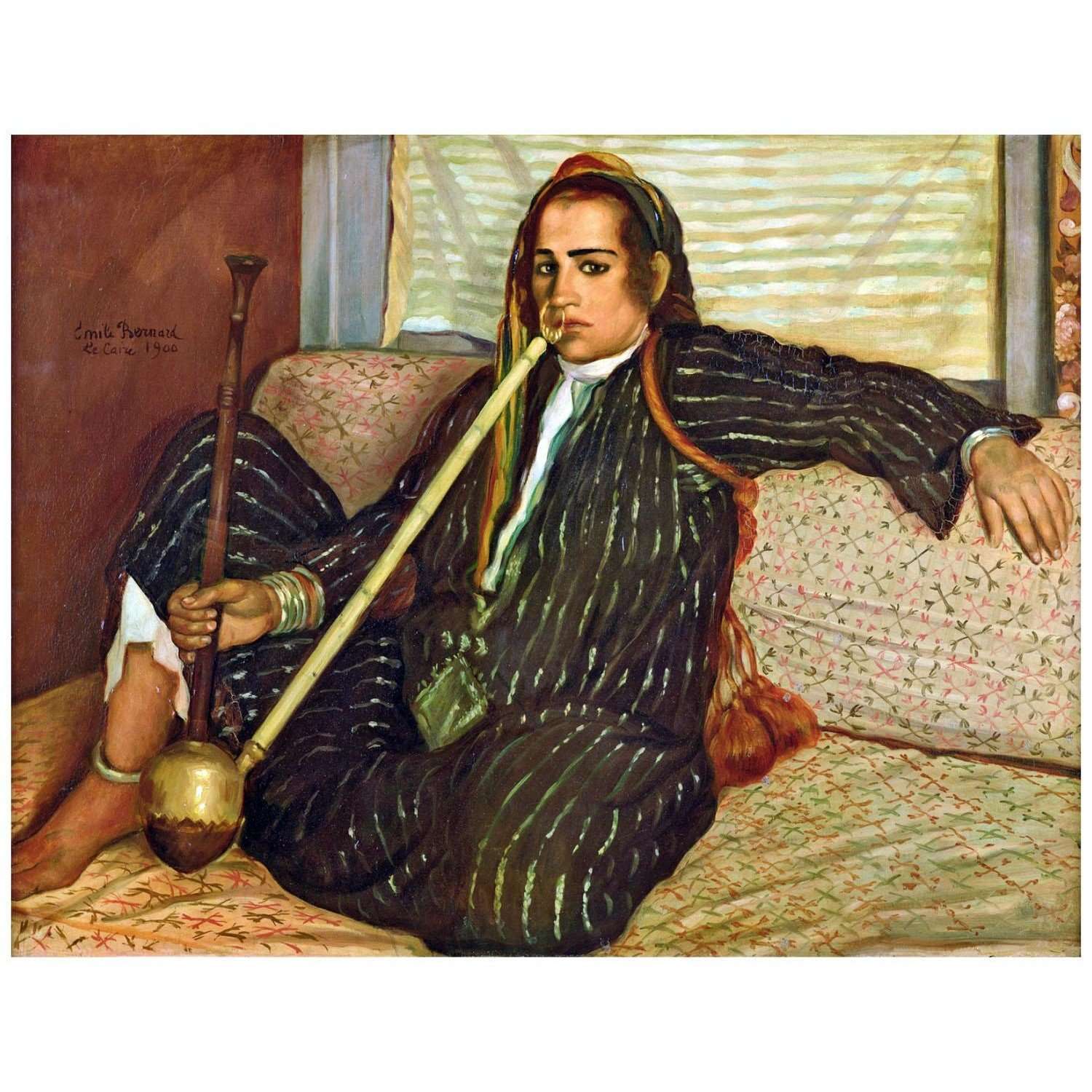  Emile Bernard. La fumeuse de haschisch. 1900. Musee dOrsay Paris