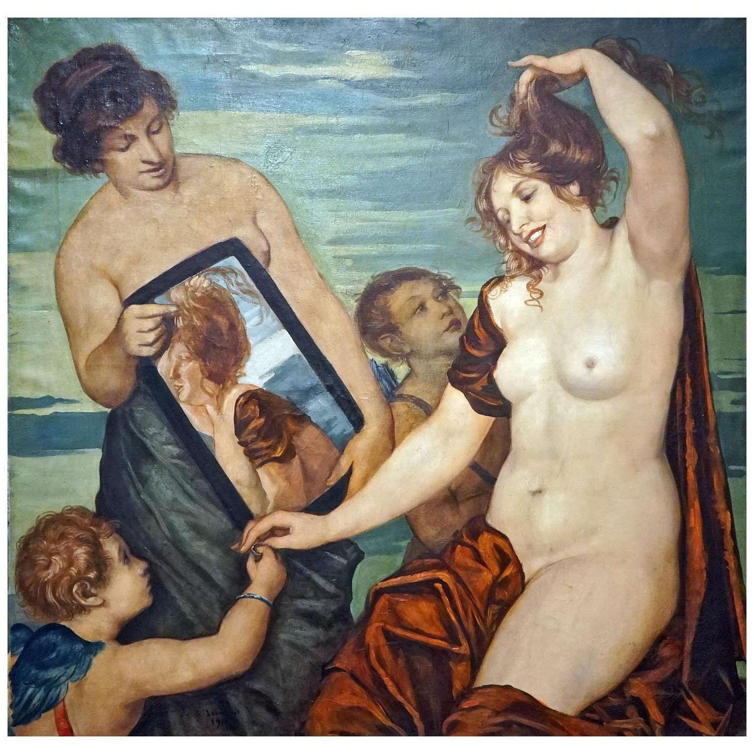  Emile Bernard. Toilette de Venus. 1911. Mus?e des beaux-arts de Reims