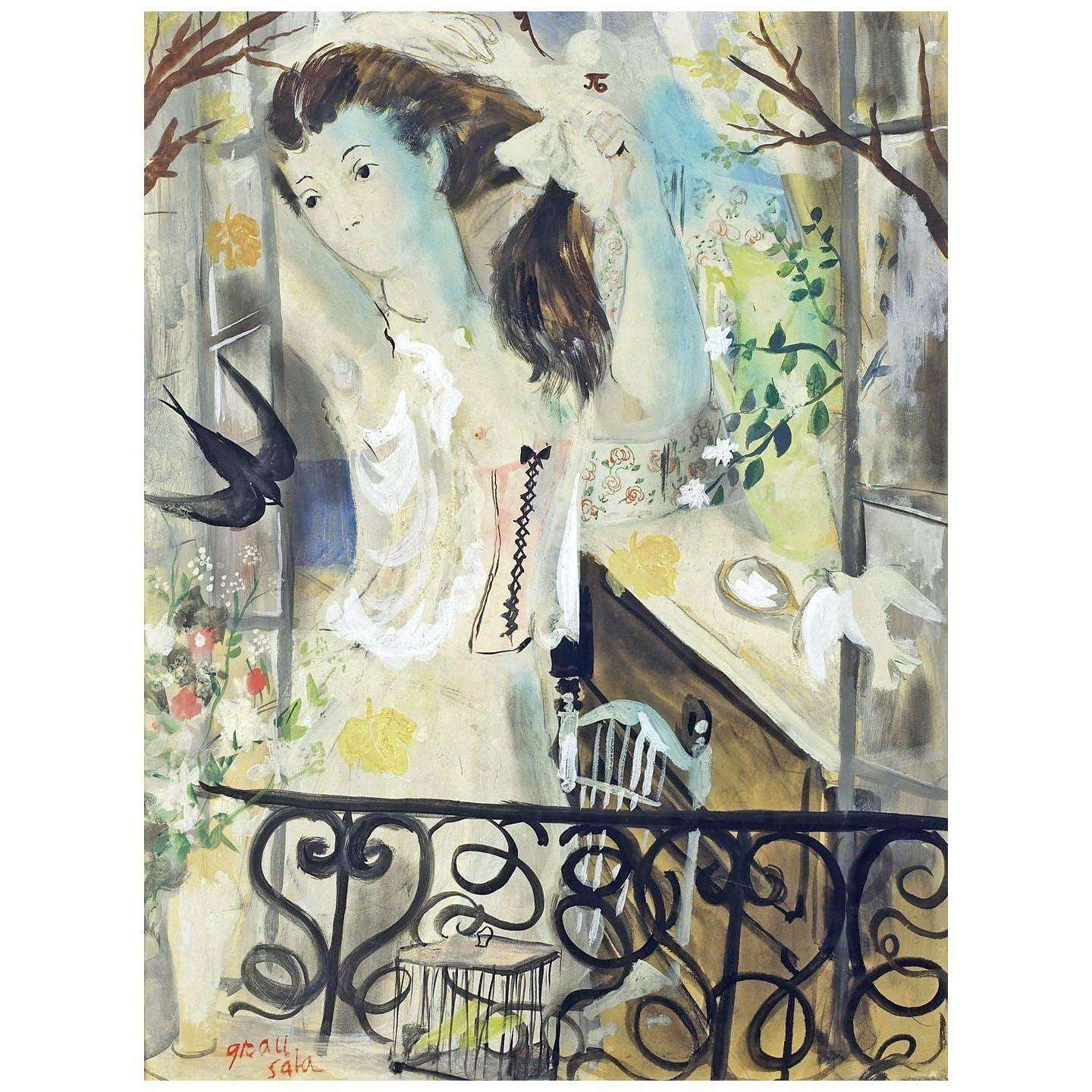 ������ ����Emilio Grau Sala. Woman at the Balcony. 1936