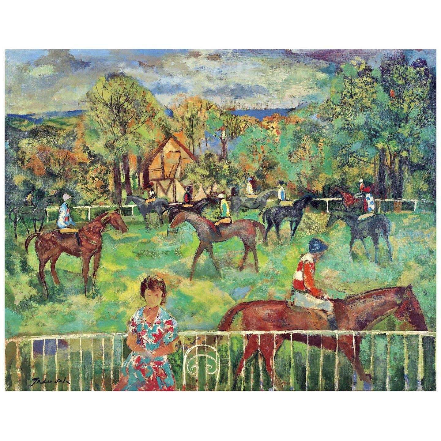 ������ ����Emilio Grau Sala. The Horses Training. 1955