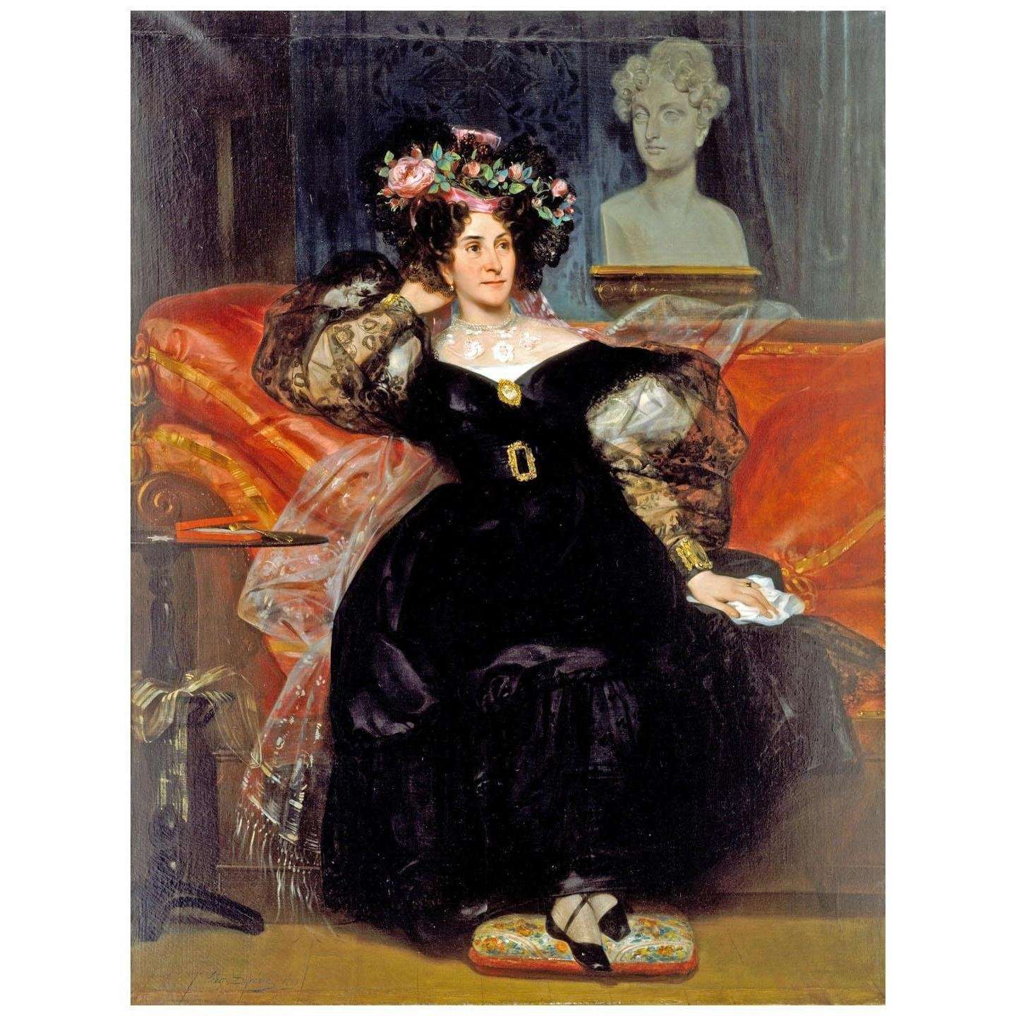  Eugene Diveria. Mme. Jule-Antoine Droz. 1833. Museum of Fine Arts Houston
