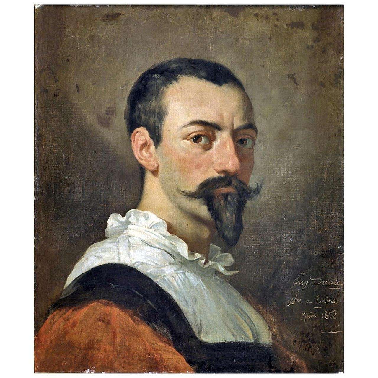  Eugene Diveria. Autoportrait. 1838. Musee des Beaux-arts de Pau