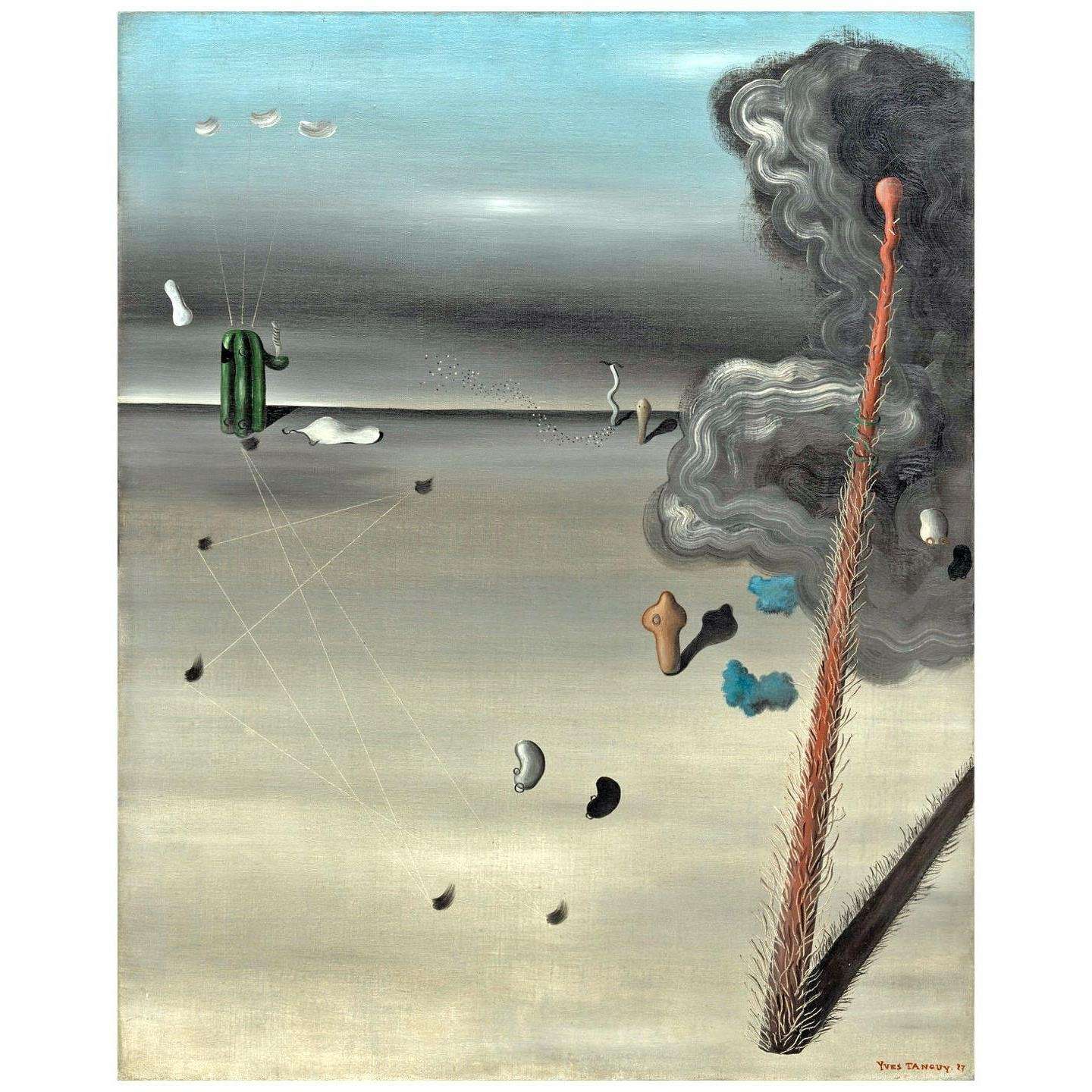  Yves Tanguy. Mama, Papa is Wounded. 1927. MoMA New York