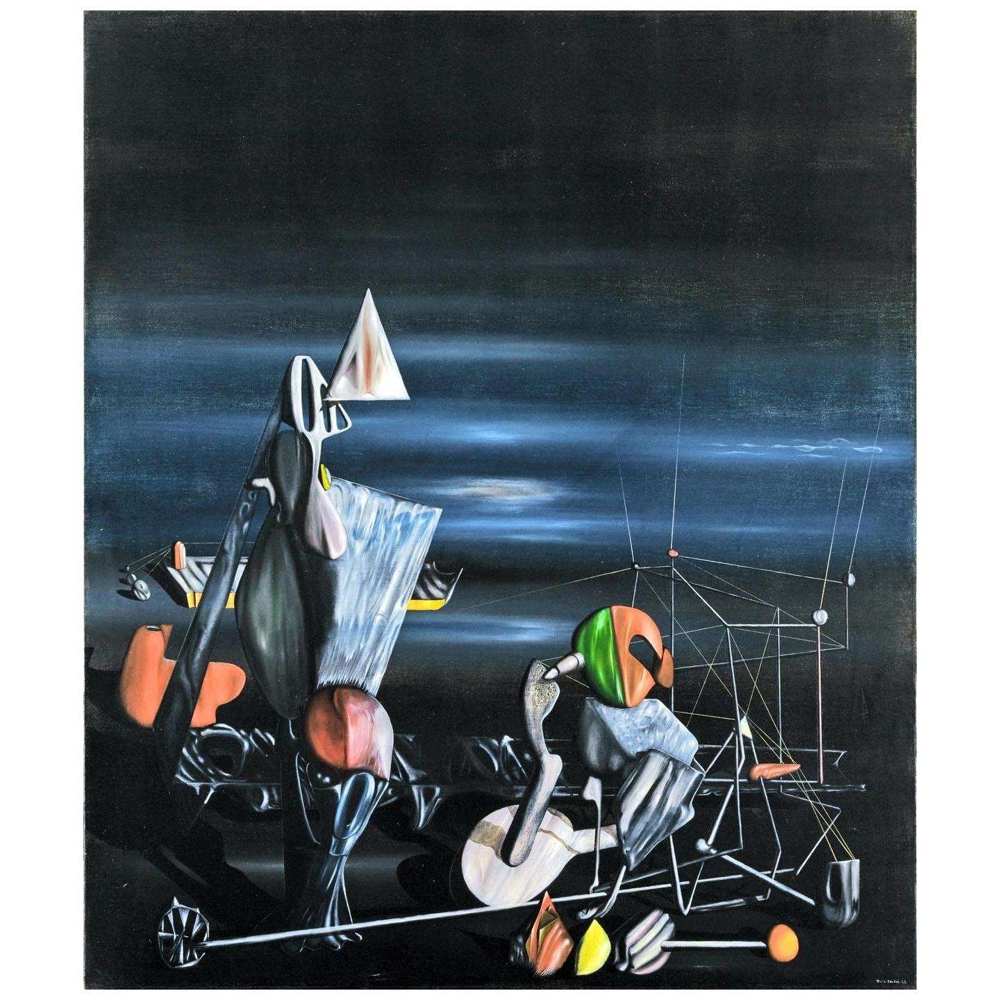  Yves Tanguy. Slowly Toward the Nord. 1942. MoMA New York