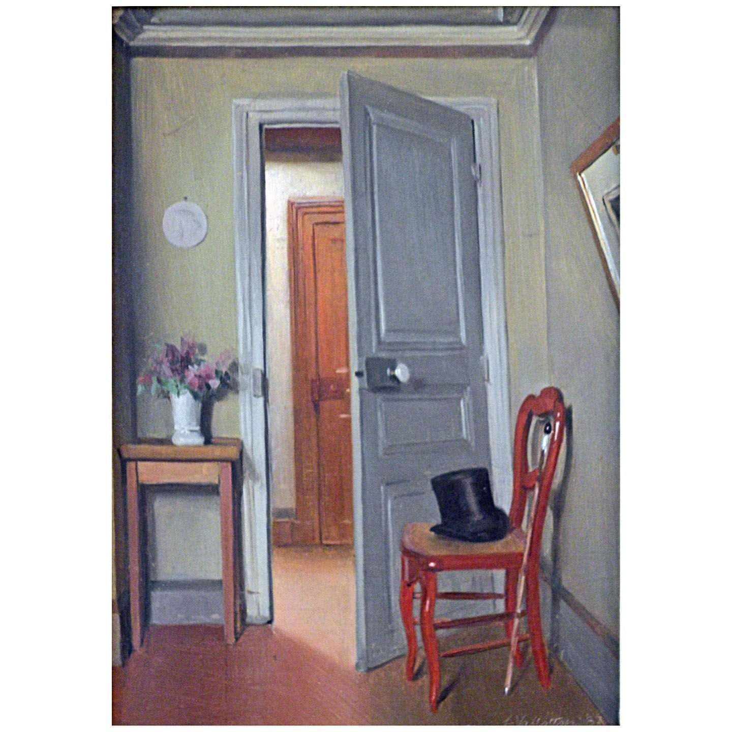  Felix Vallotton. La visite. 1887. MuMa Le Havre