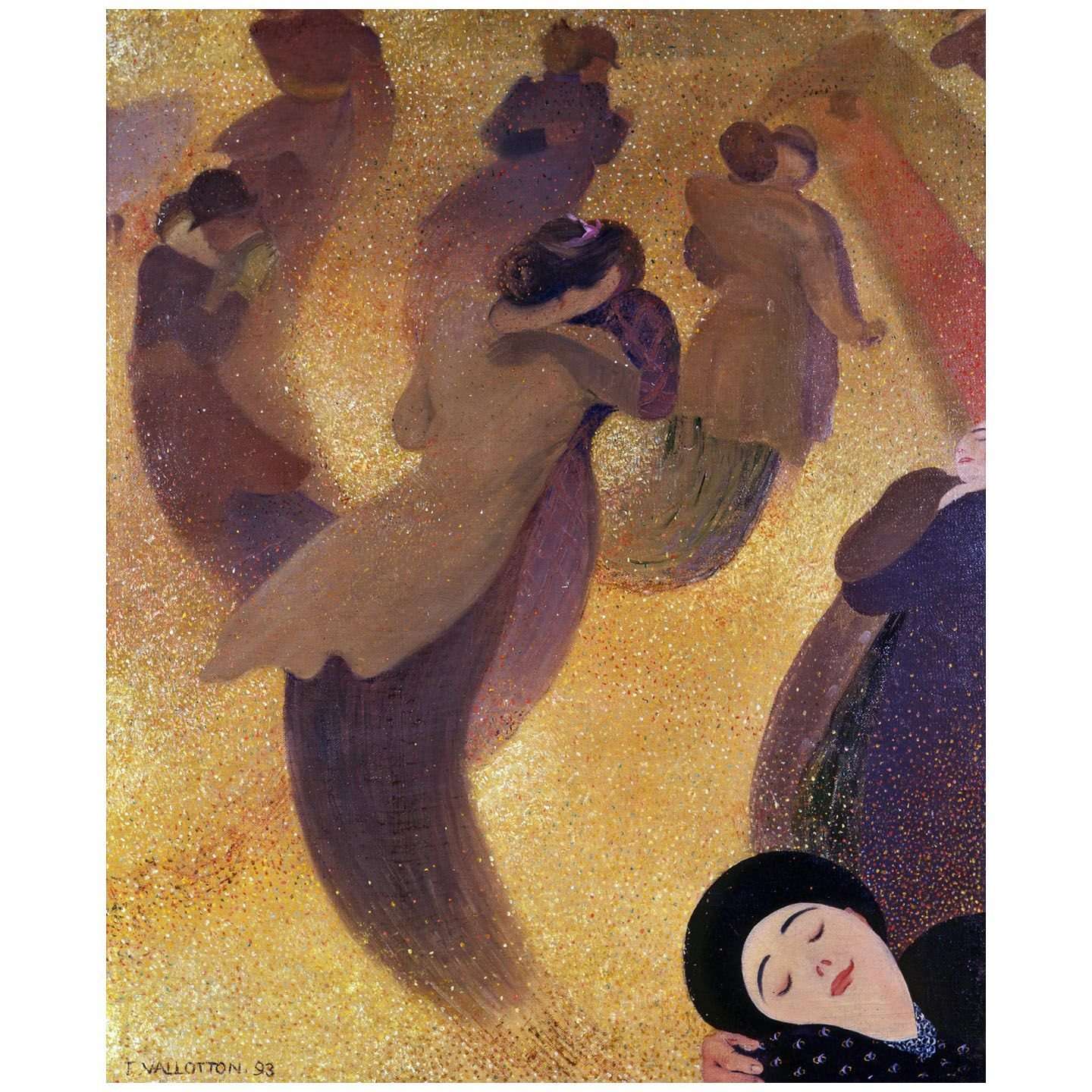  Felix Vallotton. La Valse. 1893. MuMa Le Havre