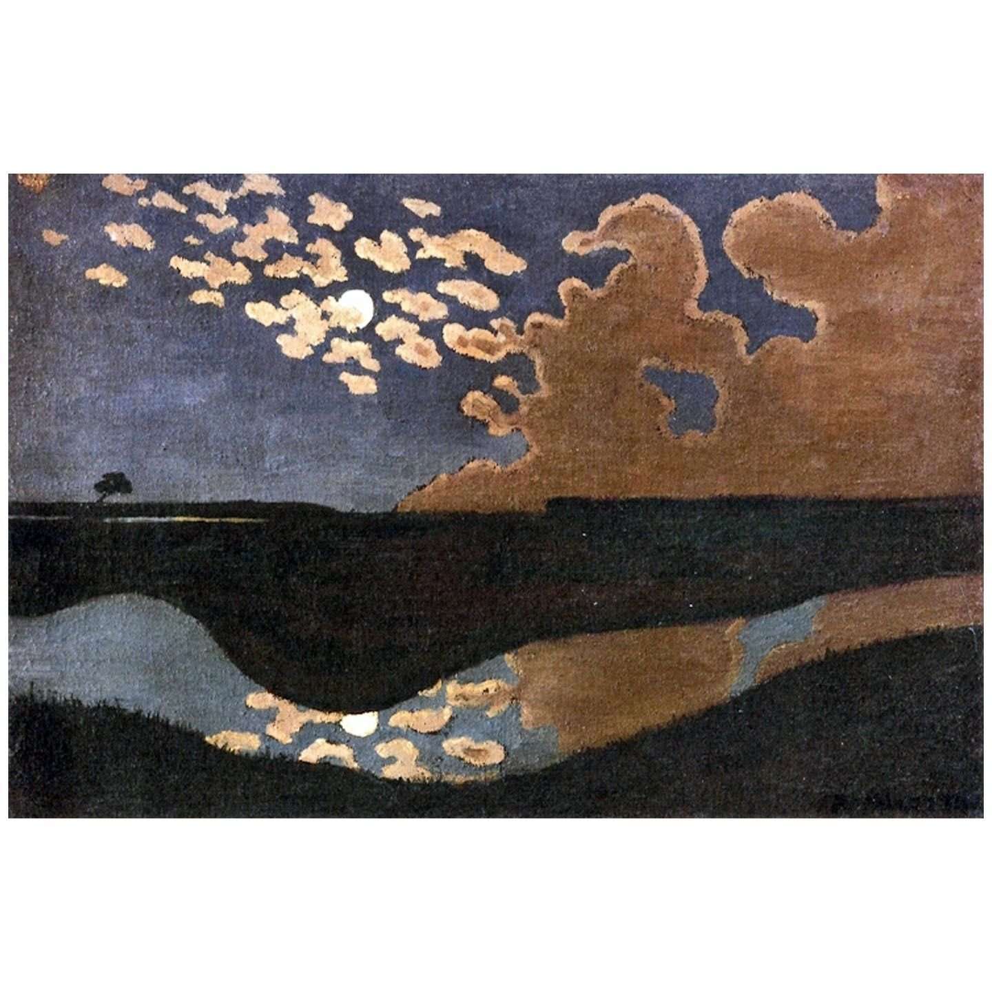  Felix Vallotton. Clair de lune. 1895. Musee dOrsay