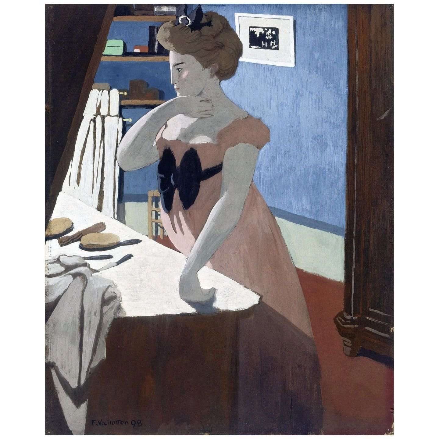  Felix Vallotton. Misia ? sa coiffure. 1898. Musee dOrsay
