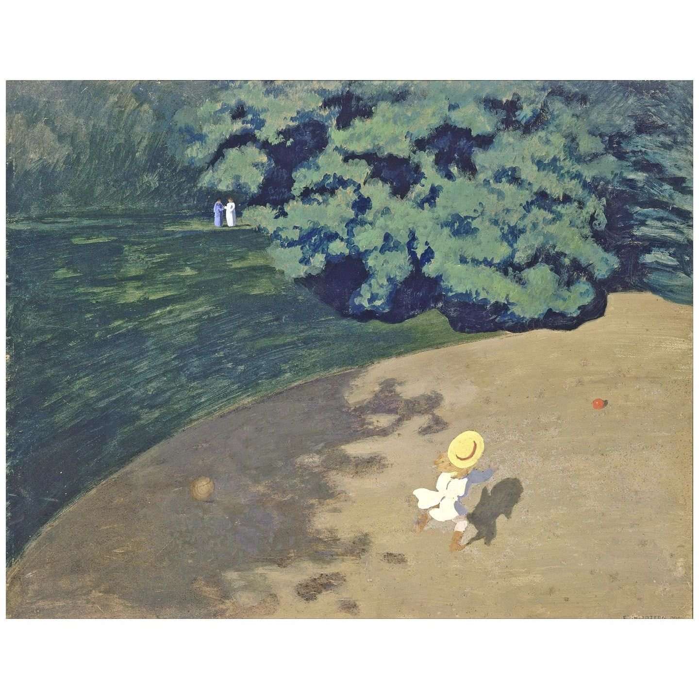  Felix Vallotton. Le ballon. 1899. Musee dOrsay