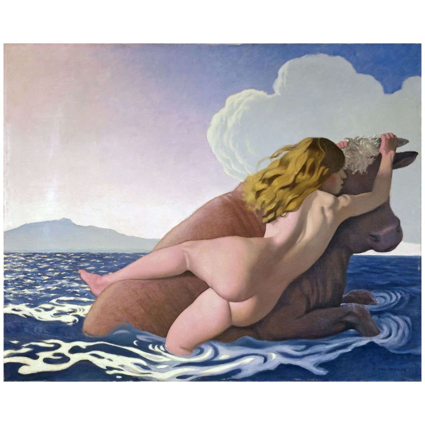 Felix Vallotton. L'enl?vement d'Europe. 1908. Kunstmuseum Bern