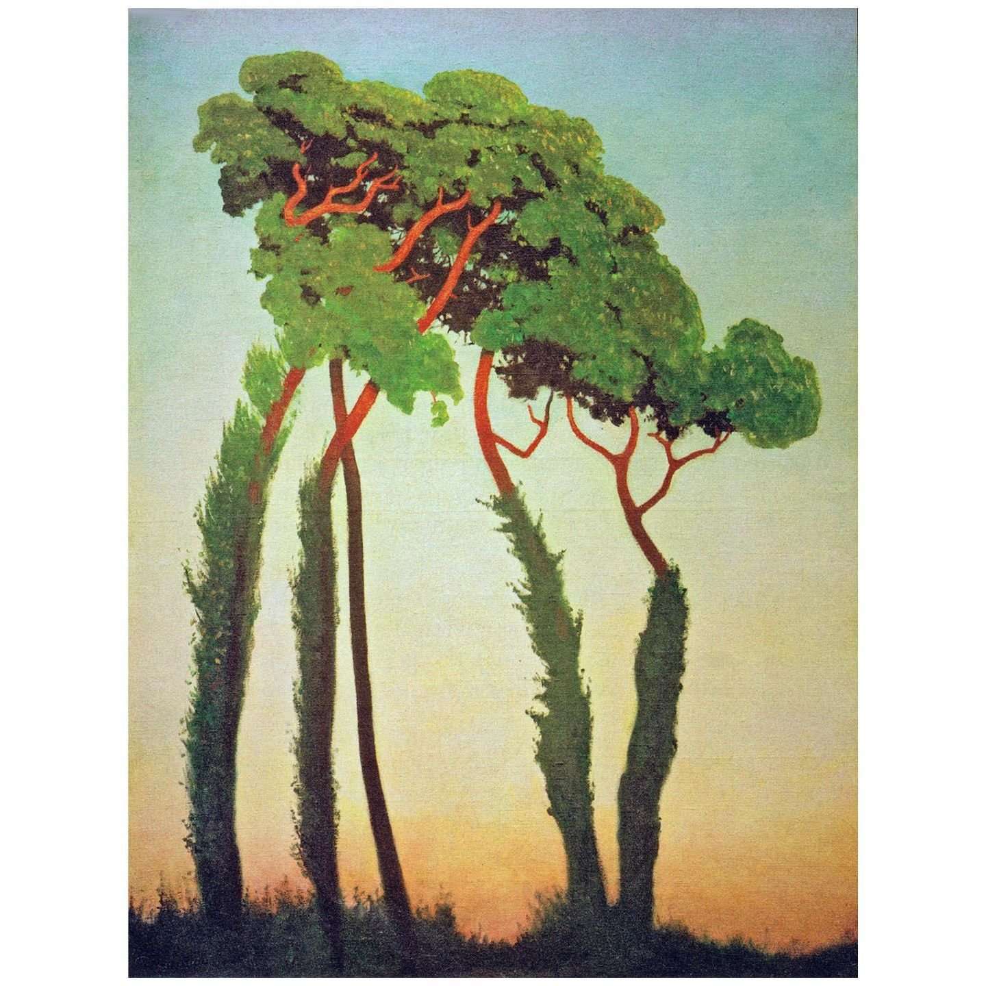  Felix Vallotton. Derniers rayons de soleil. 1911. MBAQ, Quimper