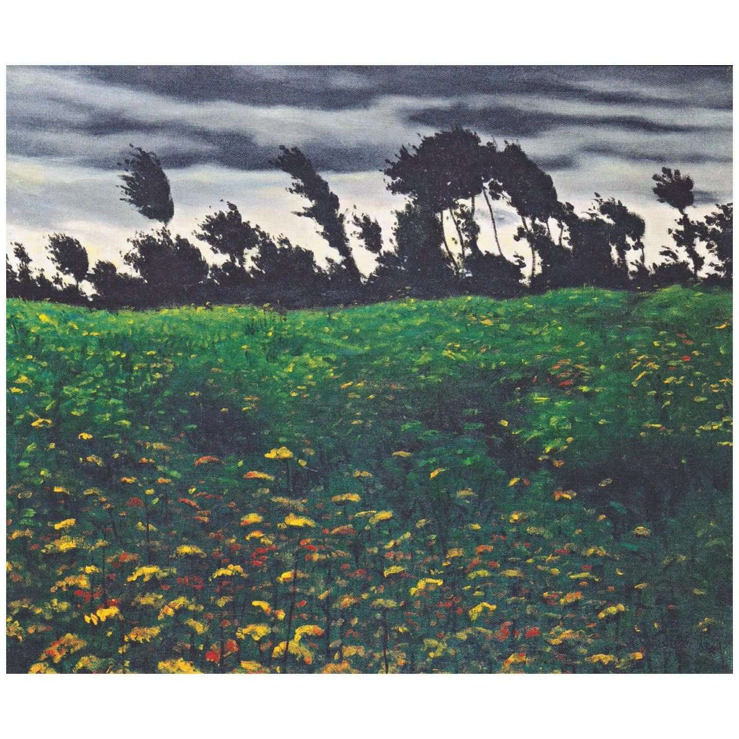  Felix Vallotton. Le champ fleuri. 1912. Kunstmuseum Winterthur