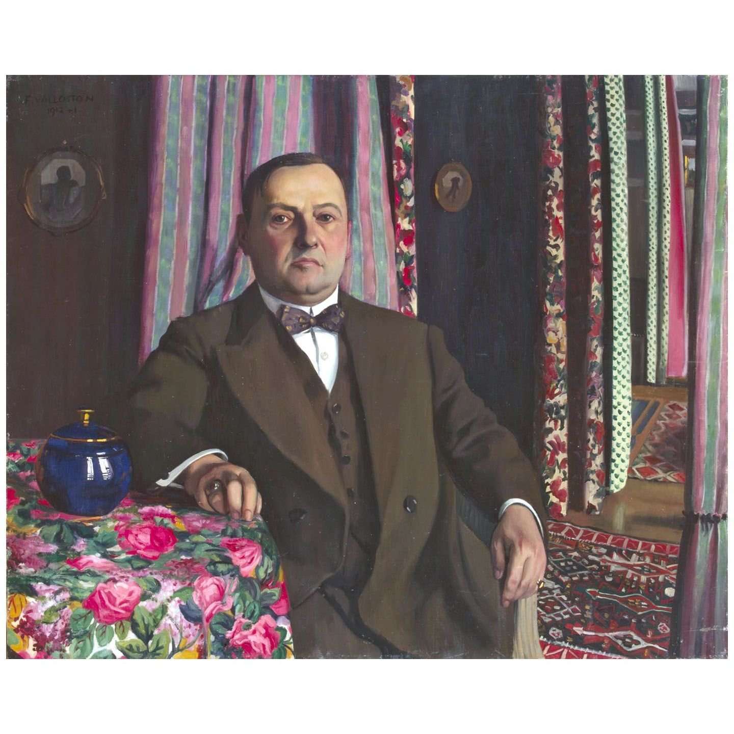  Felix Vallotton. Georges Haasen. 1913. Hermitage St Petersburg