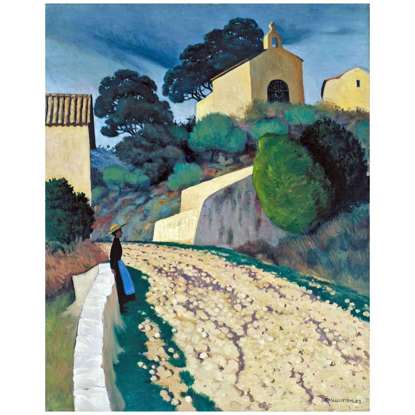  Felix Vallotton. Route ? Saint-Paul-de-Vence. 1922. Tate Britain