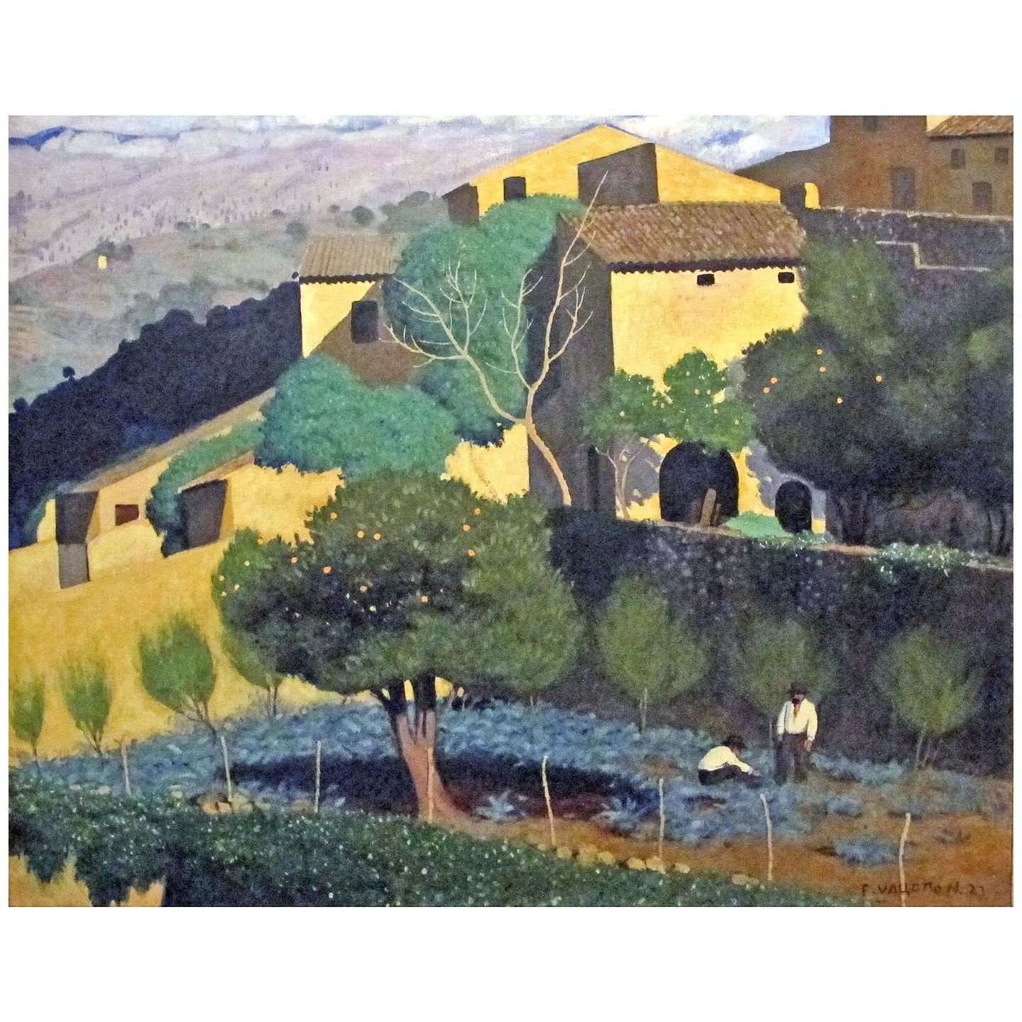  Felix Vallotton. Jardin d'Agrumes ? Cagnes. 1923. Musee dArt de Geneve
