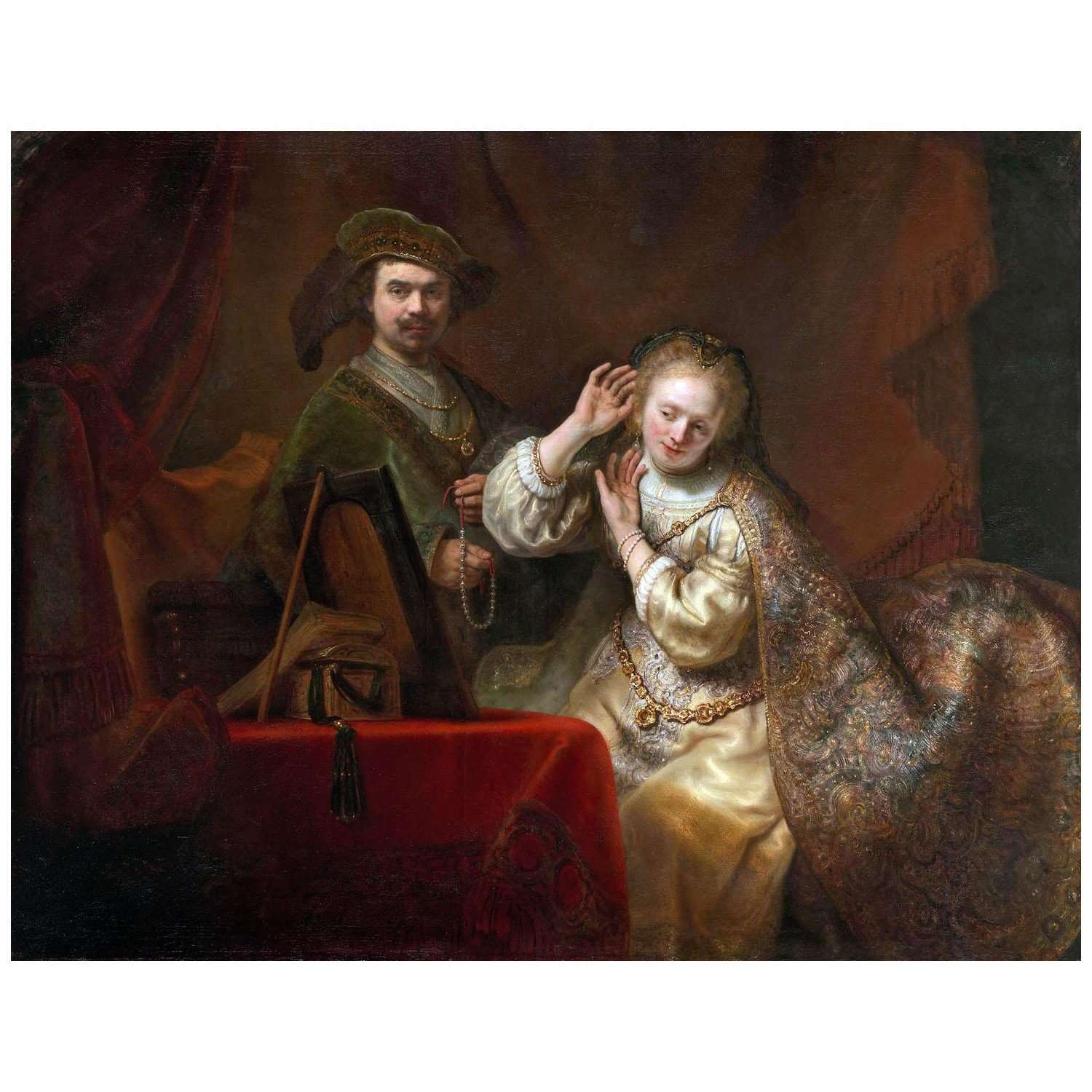  Ferdinand Bol. Rembrandt and his Wife Saskia. 1638. Royal collection London