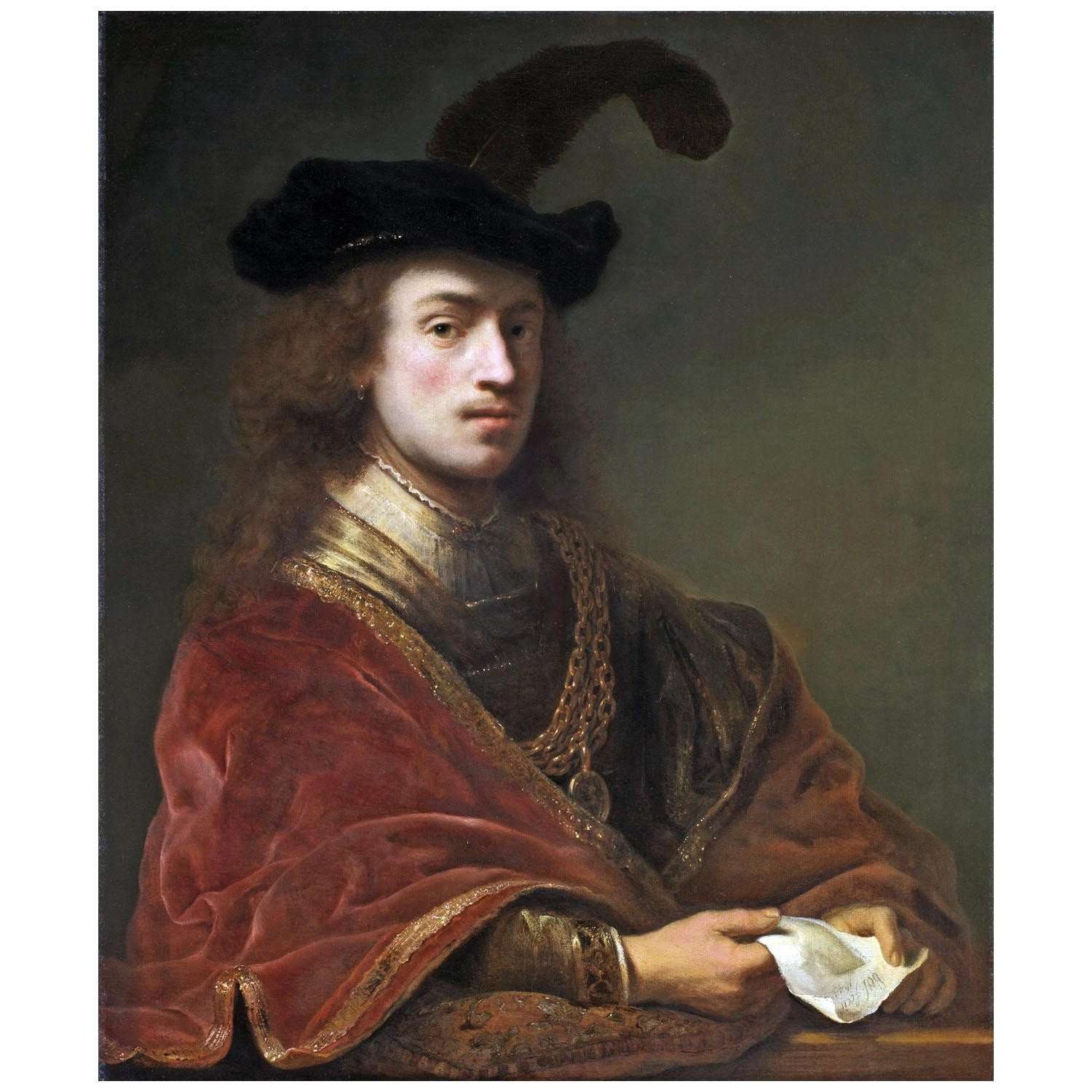 Ferdinand Bol. Self-Portrait. 1648. Leiden Collection