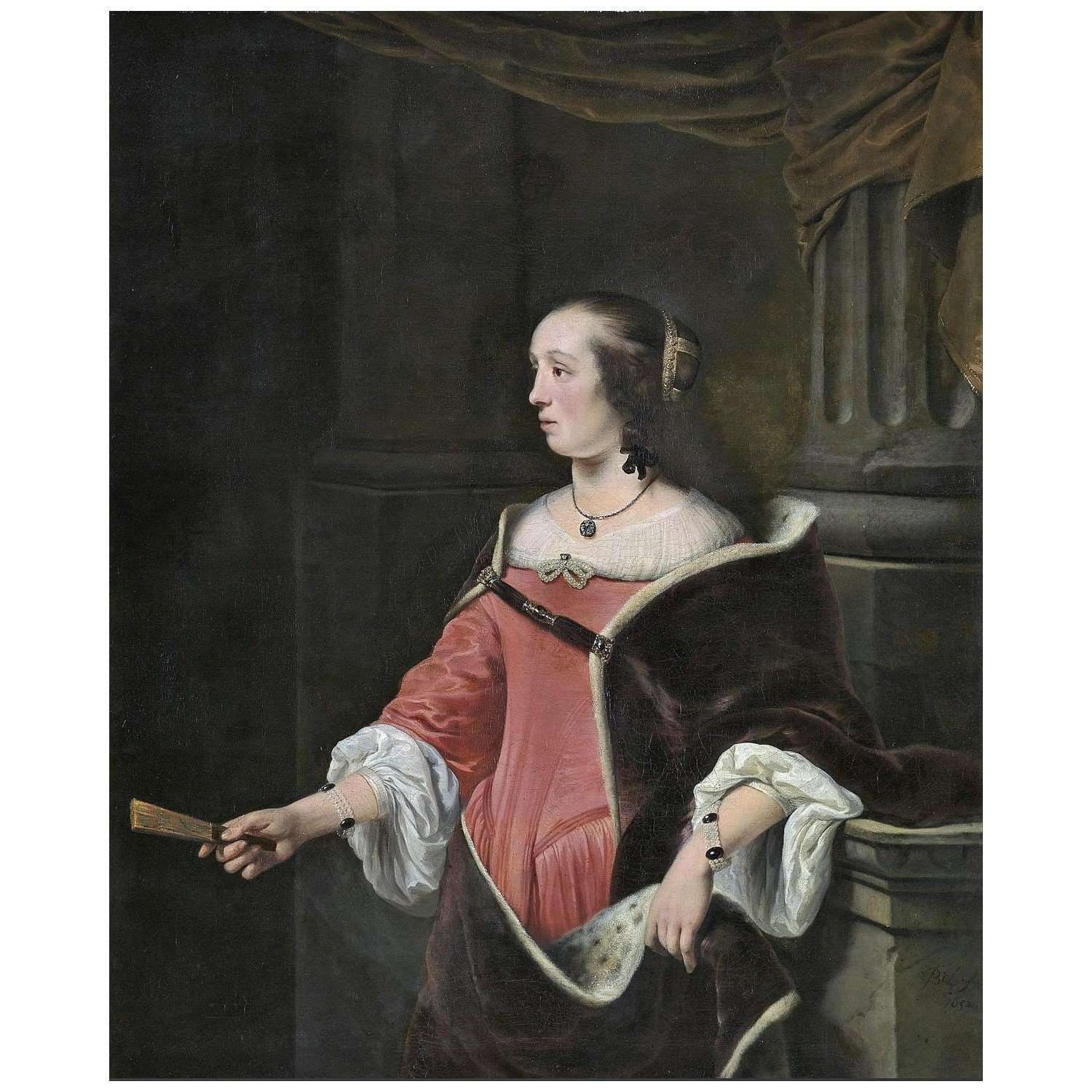  Ferdinand Bol. Portrait of a Lady. 1652. Museum Boijmans Van Beuningen Rotterdam