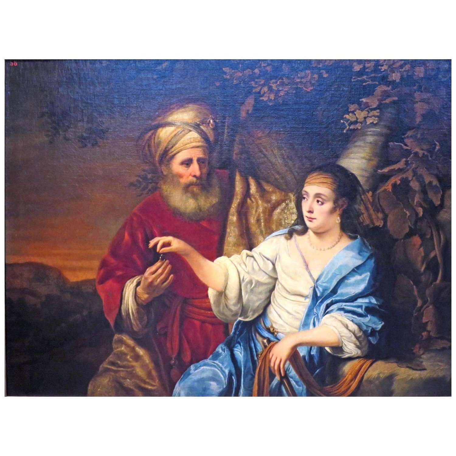 Ferdinand Bol. Judah and Tamar. 1653. Pushkin Museum Moscow