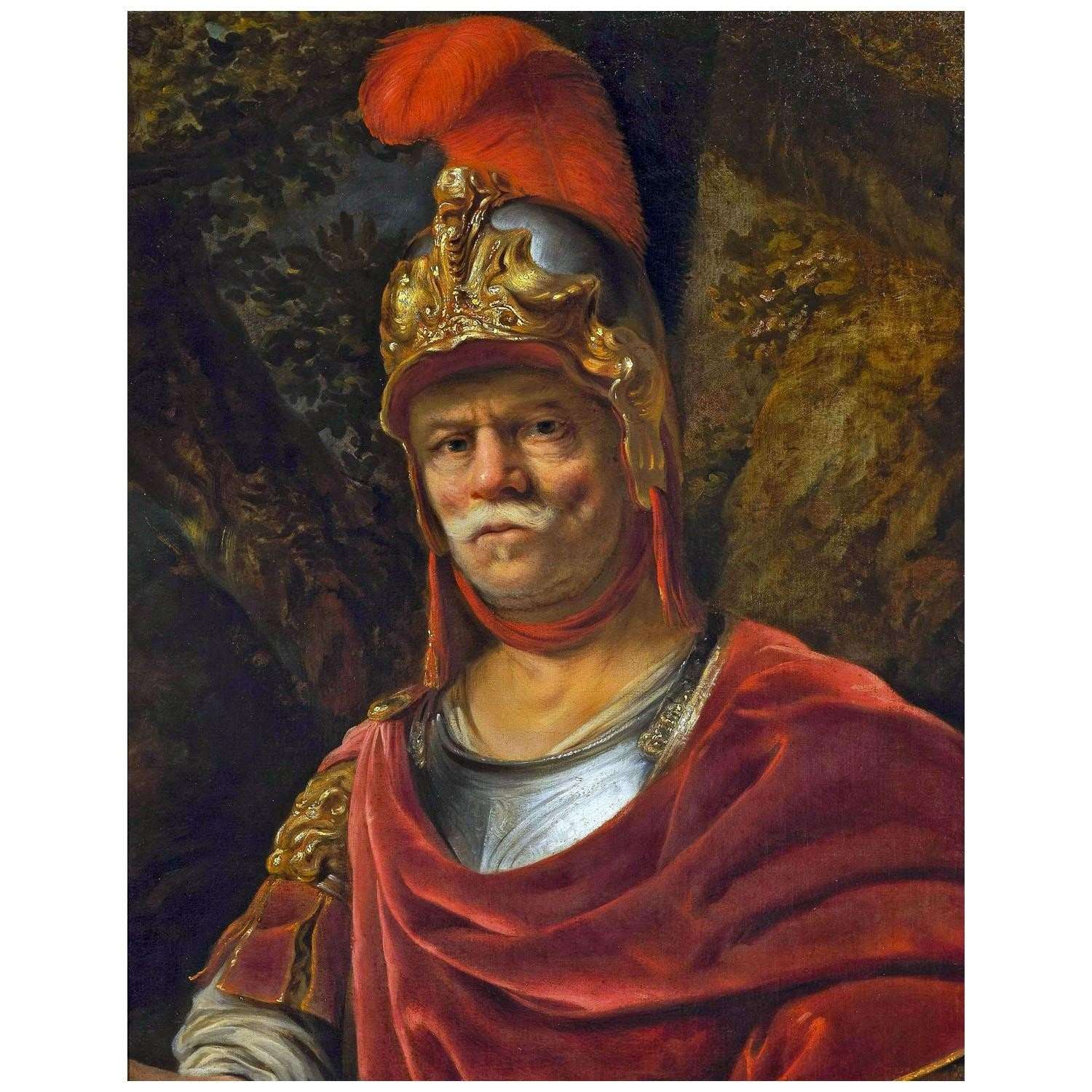  Ferdinand Bol. Man in a Golden Helmet (Mars). 1657. Muzeum Narodowe w Warszawie