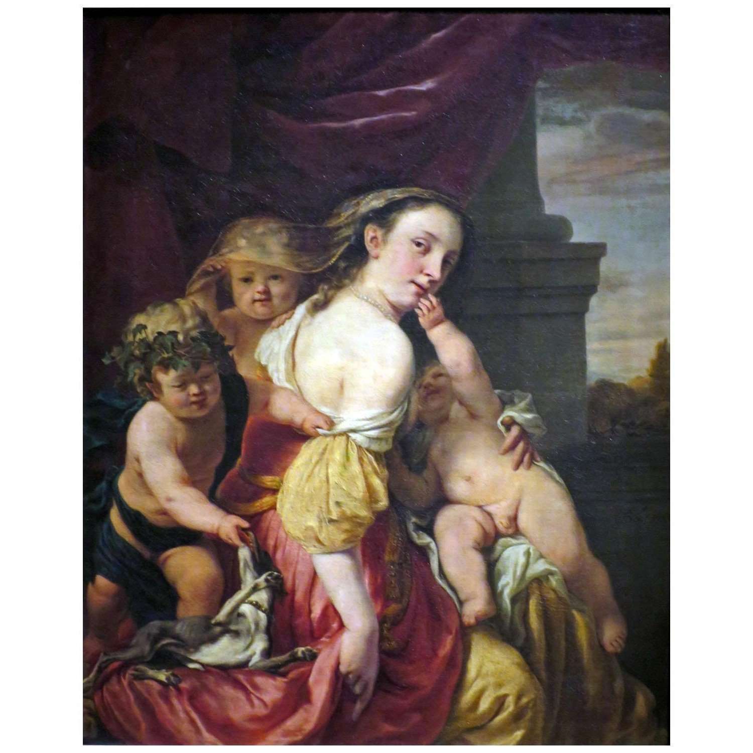  Ferdinand Bol. Charity. 1658. Pushkin Museum Moscow