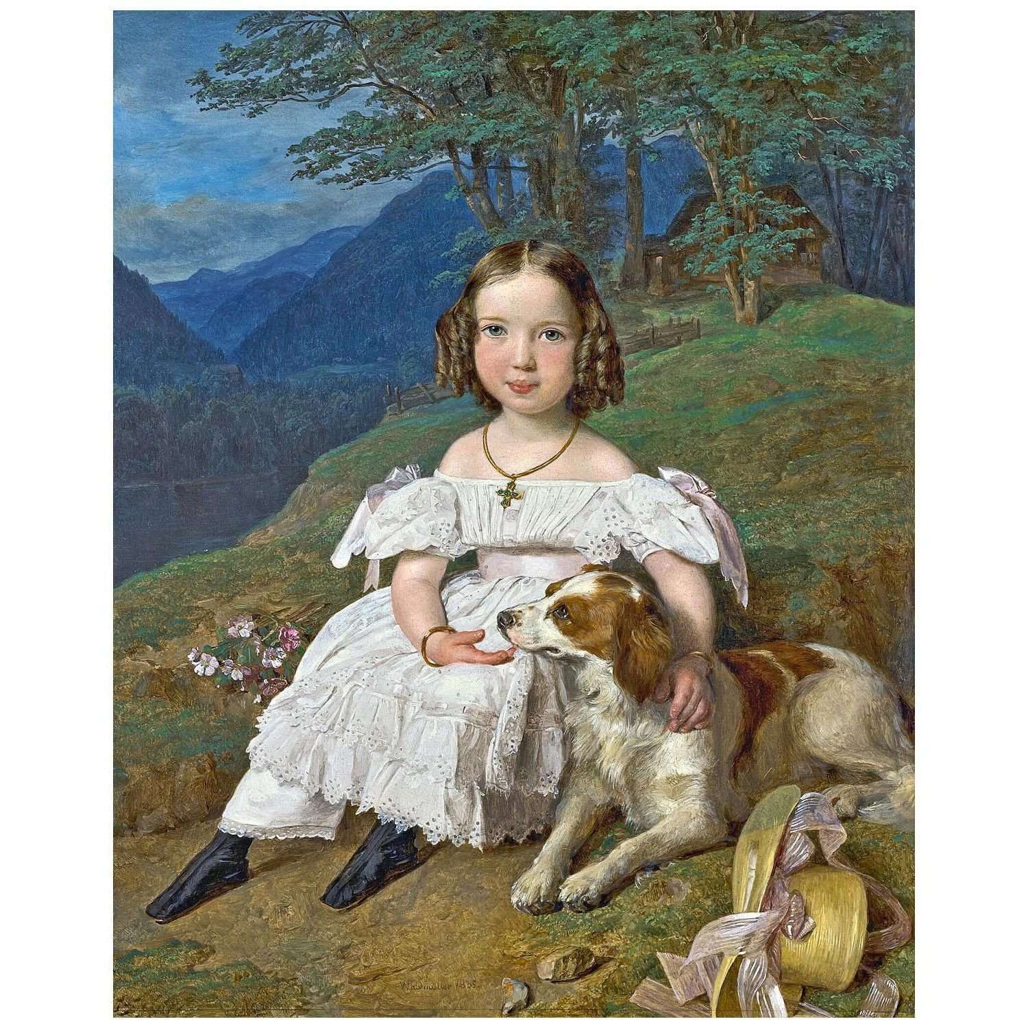   Ferdinand Waldm?ller. Julia Comtesse Apraxin. 1835. Belvedere Wien