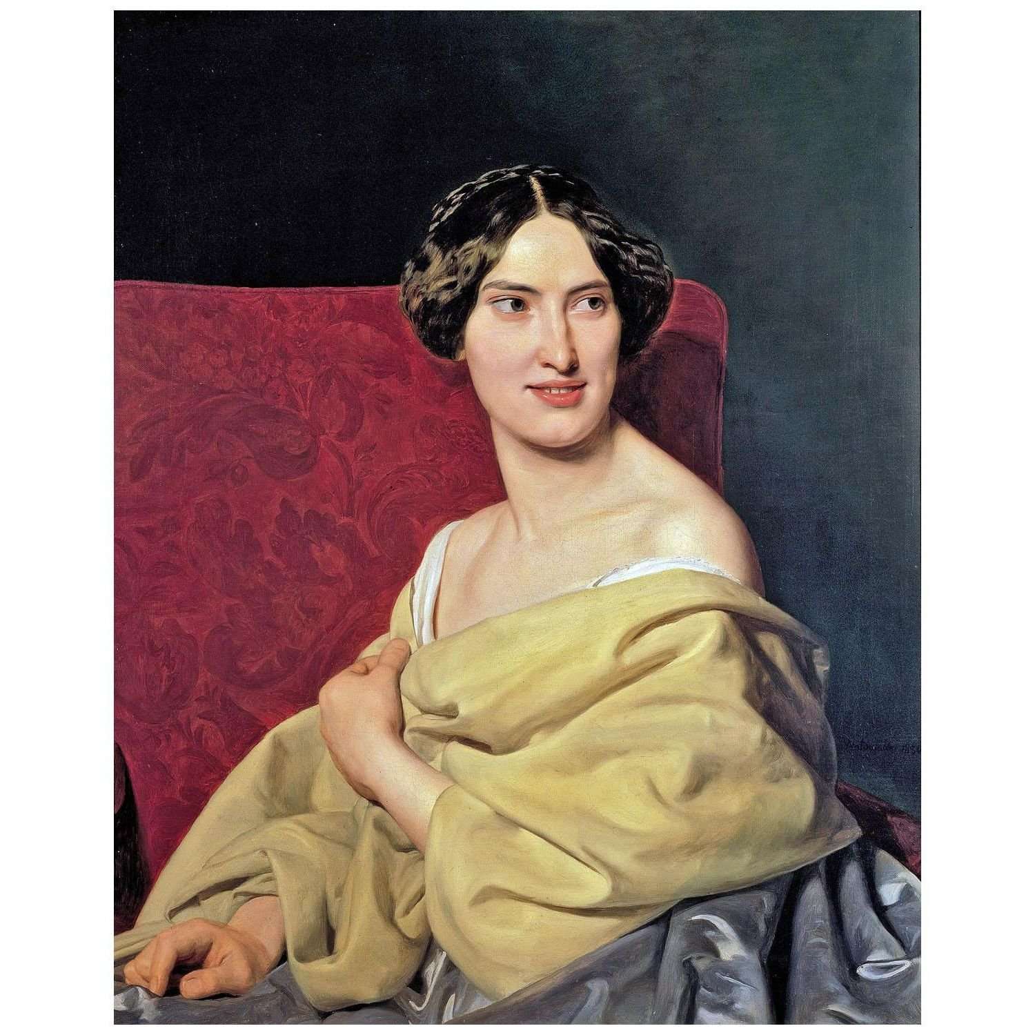   Ferdinand Waldm?ller. Anna Bayer. 1850. Belvedere Wien