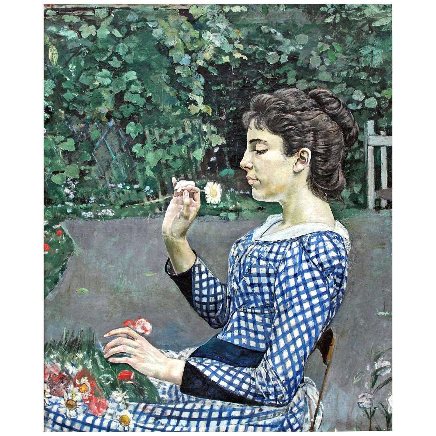  Ferdinand Hodler. H?l?ne Weigl?. 1888. Stadel Museum Frankfurt