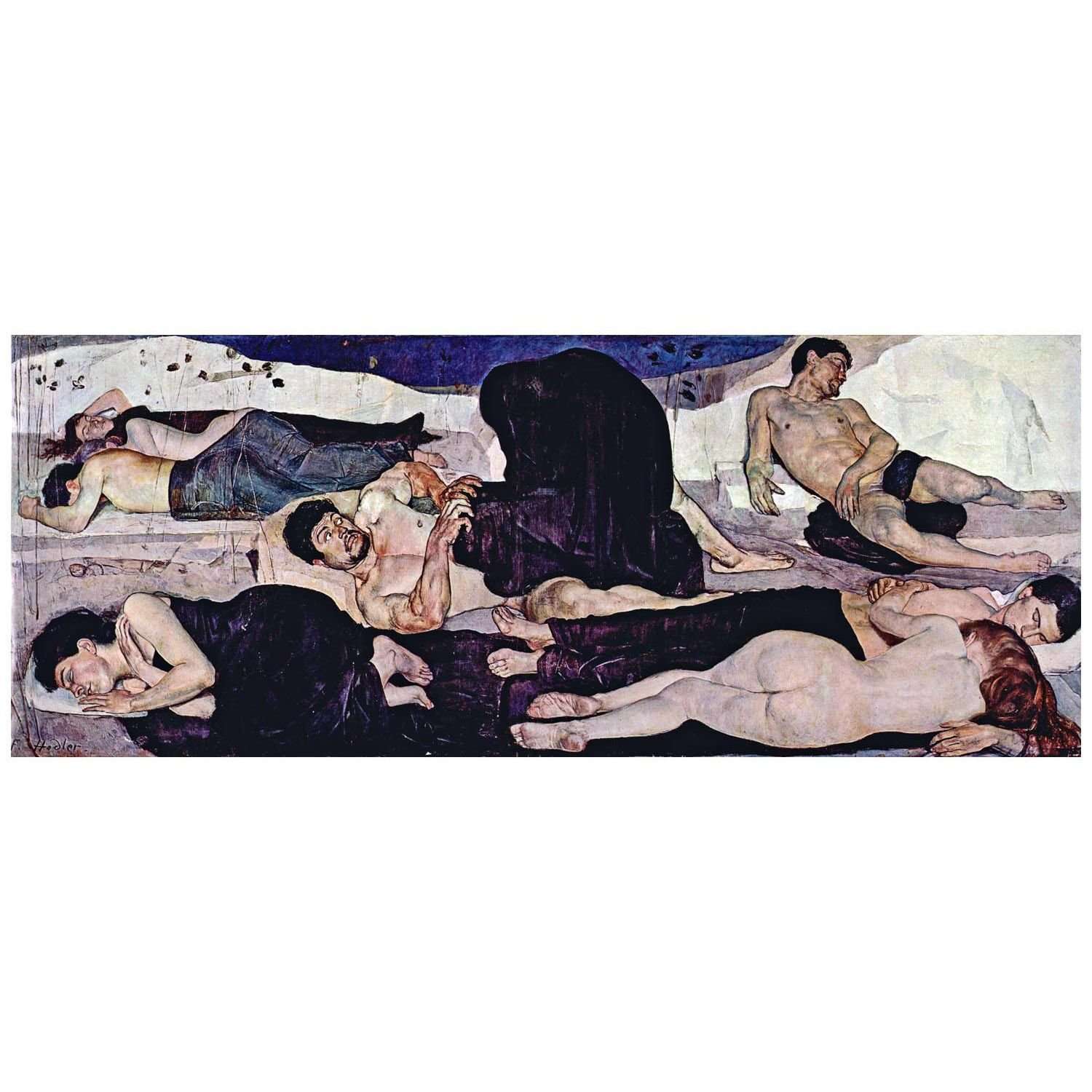  Ferdinand Hodler. Die Nacht. 1890. Kunsthalle Bern