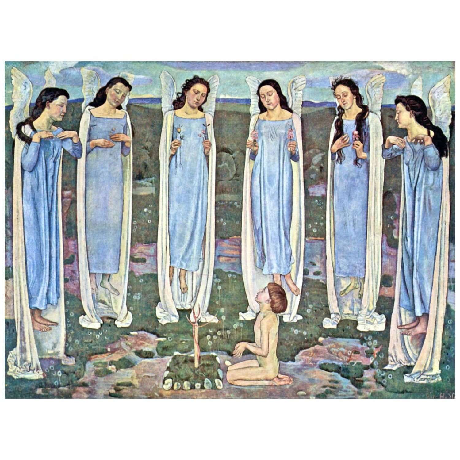  Ferdinand Hodler. Der Auserw?hlte. 1893. Kunsthalle Bern