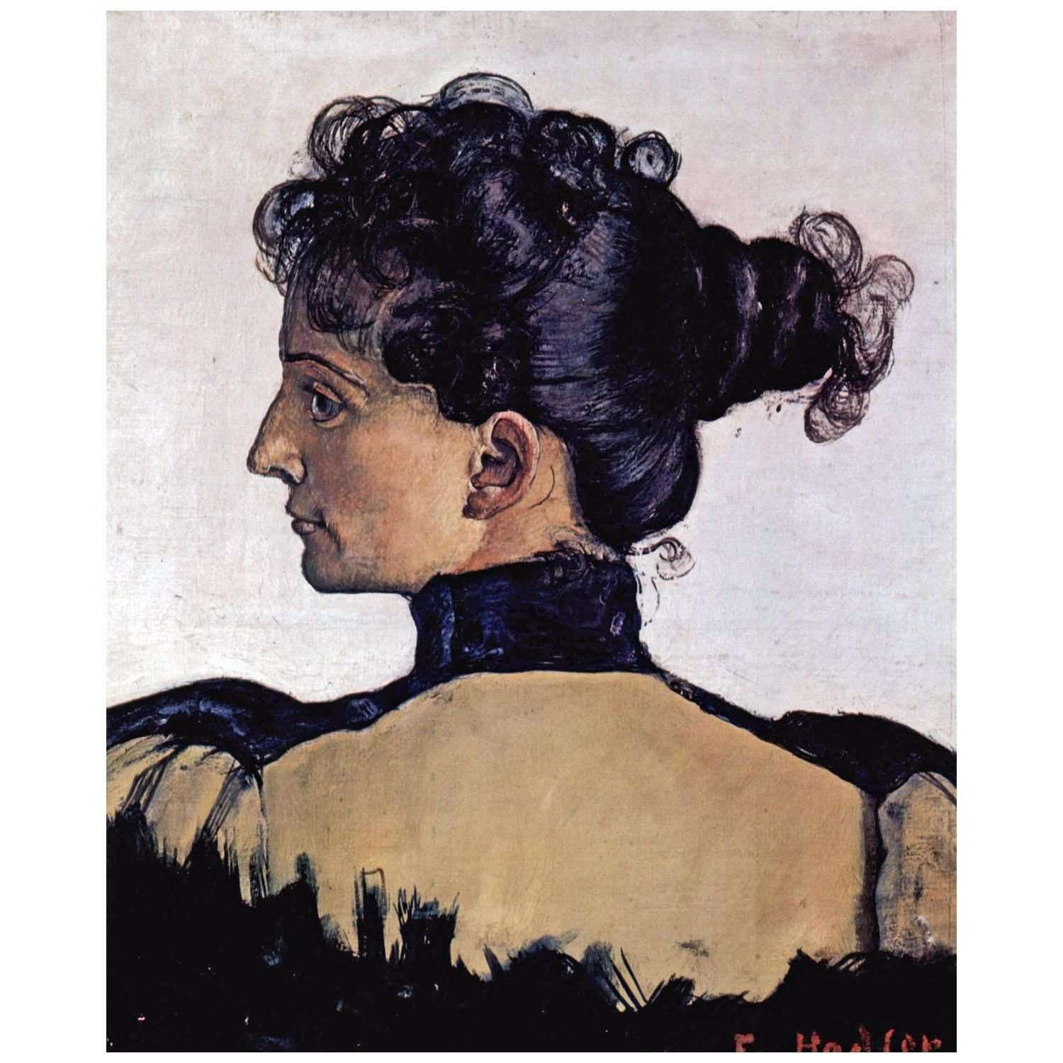  Ferdinand Hodler. Berthe Jacques. 1894. Sammlung Stoll Arlesheim